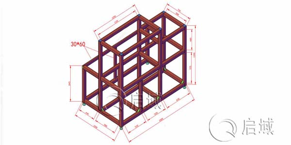 鋁型材框架圖紙 鋁型材框架圖紙